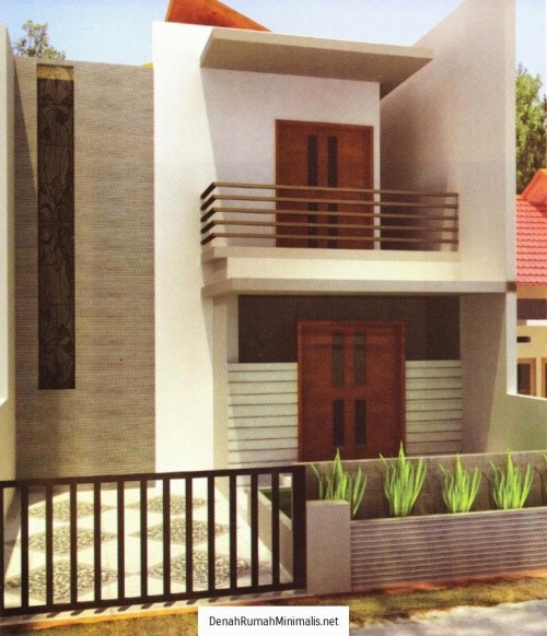  Desain  Rumah  Minimalis 2  Lantai  Luas  Tanah  100m2 Rumah  
